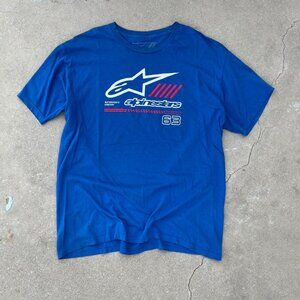 Alpinestars Men's Blue T-shirt